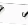 Habo Flair självhäftande kroklist 4 krokar, metall