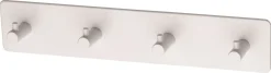 Habo Flair självhäftande kroklist 4 krokar, metall