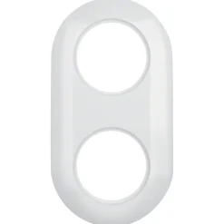 Hager 1930 täckram strömbrytare och eluttag, 1-pack