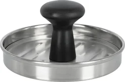 Hamburgerpress rostfritt stål, 12,5 cm