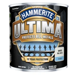 Hammerite Ultima metallfärg högblank, 250 ml