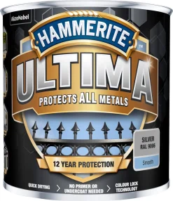 Hammerite Ultima metallfärg högblank, 250 ml