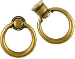 Handtag med ring, antik guld