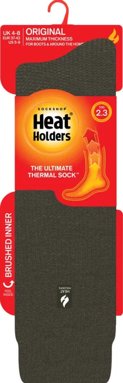 Heat Holders Long Socks termostrumpor, grön