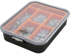 Heco plåtskruv i sortimentslåda, 210-pack