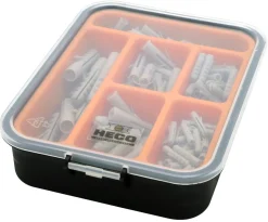 Heco sortimentsats plugg nylon, 100 st