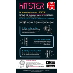 Hitster Musikquiz med 100 år av hits, från 15 år
