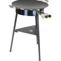 Hällmark stekhäll 58 cm med gasolbrännare och stativ