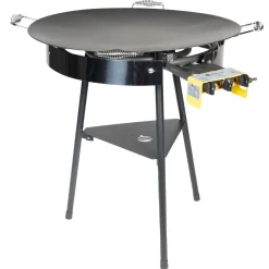Hällmark stekhäll 78 cm med gasolbrännare och stativ
