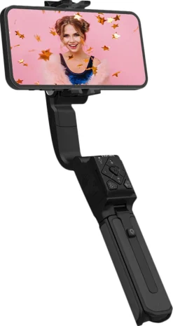 Hohem iSteady Q selfiepinne med tripod och fjärrutlösare