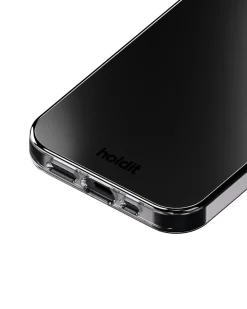 Holdit Mirror MagSafe mobilskal iPhone 17e/16e/15/14/13, svart