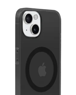 Holdit Transparent Case MagSafe iPhone 15, 14, 13 mobilskal