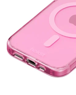 Holdit Transparent Case MagSafe iPhone 14 Pro mobilskal