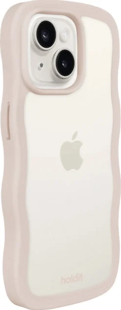 Holdit Wavy Case iPhone 17e, 16e, 15, 14, 13 mobilskal