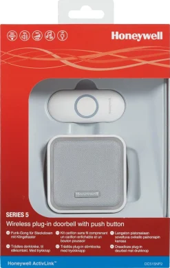 Honeywell trådlös ringklocka DC515NP2, vit