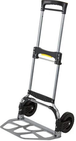 Hopfällbar transportkärra