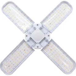 Hopfällbar växtlampa LED E27, odlingslampa inomhus, 24 W