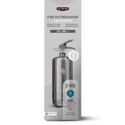 Housegard Steel liten brandsläckare 2 kg