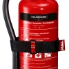 Houseguard liten brandsläckare, pulver 2 kg, röd