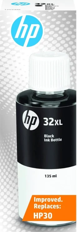 HP 32 XL bläckpatron / bläckflaska, svart 135 ml