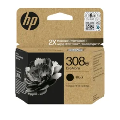 HP 308e EvoMore bläckpatron original svart