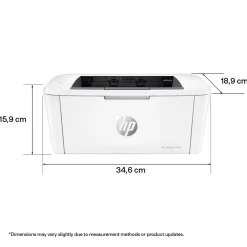 HP LaserJet M110w trådlös laserskrivare, svartvit