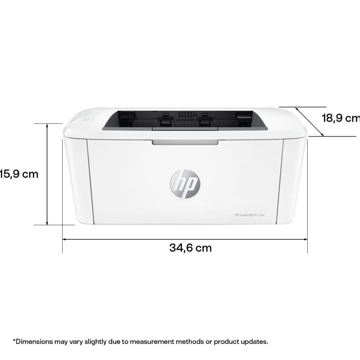 HP LaserJet M110w trådlös laserskrivare, svartvit