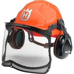 Husqvarna Classic hjälm med visir och hörselskydd
