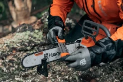 Husqvarna 2-i-1 filmall motorsåg, S93G 3/8 mini grå