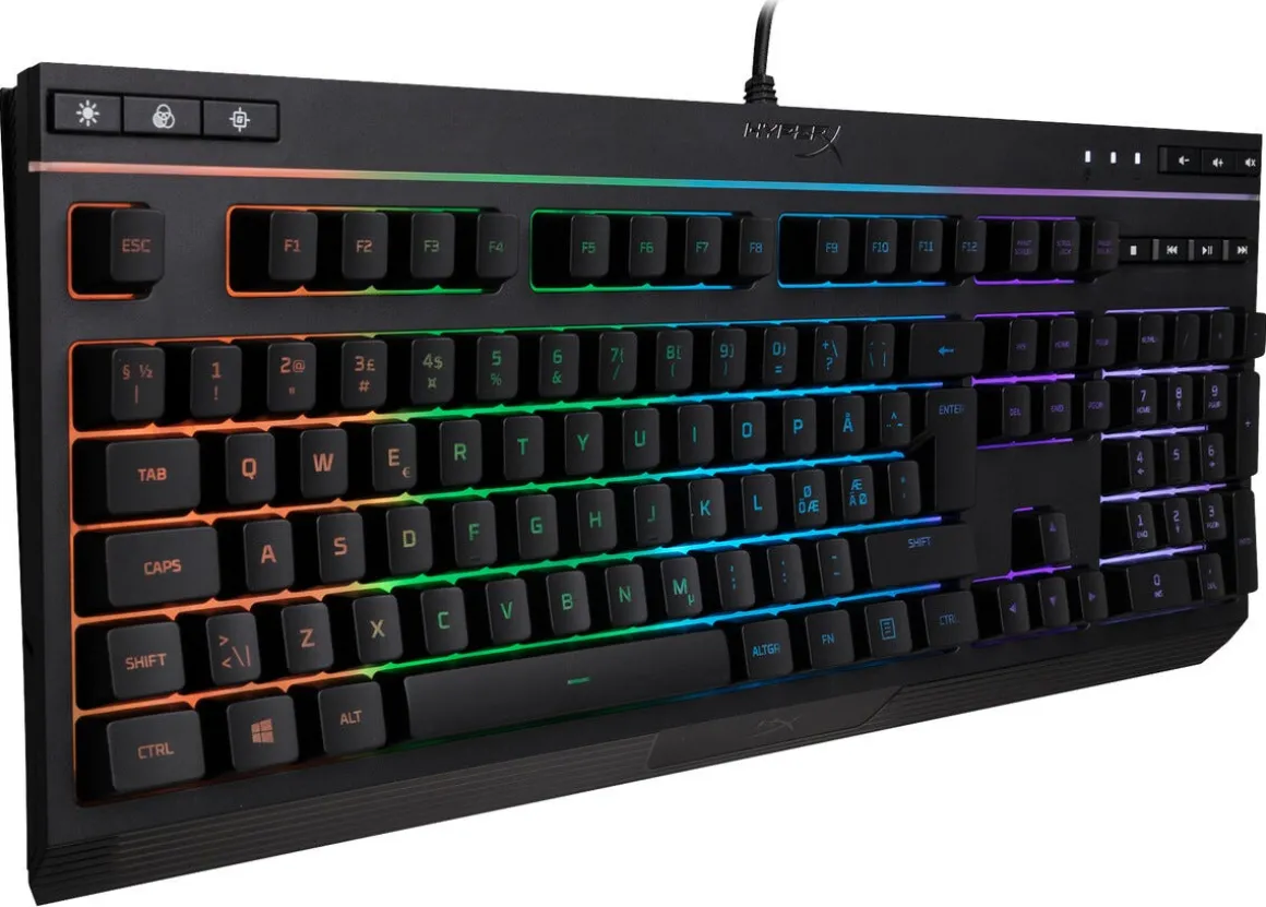 HyperX Alloy Core RGB, gaming-tangentbord (nordisk layout)