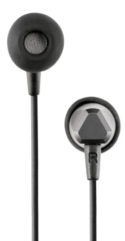In ear-hörlurar med mikrofon, USB-C, svarta
