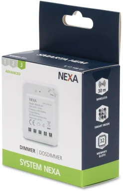 Inbyggnadsmottagare dimmer Nexa MWMR-251