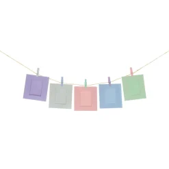 Instax Mini Banner fotopapper-kit med nypor