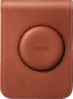 Instax Mini Evo Case kamerafodral konstläder, brun