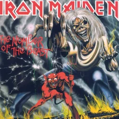 Iron Maiden The Number of the Beast vinylskiva