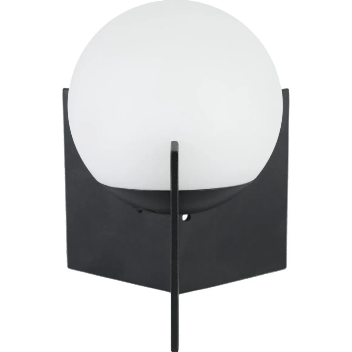 Jack uppladdningsbar bordslampa metall, svartvit, Northlight