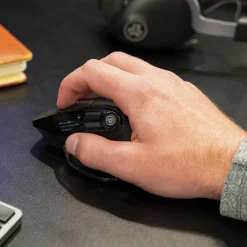 JLAB Epic trådlös mus med OLED-display, laddbar