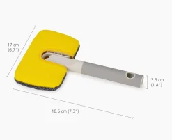 Joseph Joseph CleanTech 2in1 badrumsmopp, 18 cm