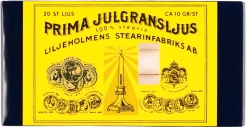Julgransljus stearin 20-pack, Liljeholmen