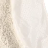 Julgransmatta teddy beige 90 cm