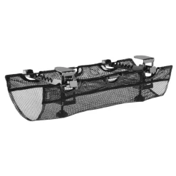 Kabelhållare skrivbord, kabelgömma med klämfäste, svart