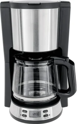 Kaffebryggare med timer, 10 koppar