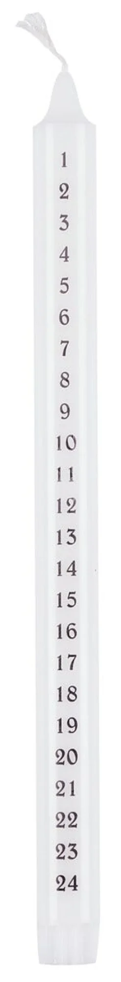 Kalenderljus, stearinljus 1–24