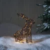 Kanin med LED-belysning 40 cm, inomhus / utomhus