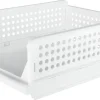 Klappbox med öppen front, vit
