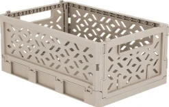 Klappbox av återvunnen plast, small 24 x 16 x 10 cm