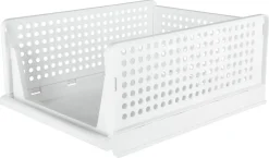 Klappbox med öppen front, vit
