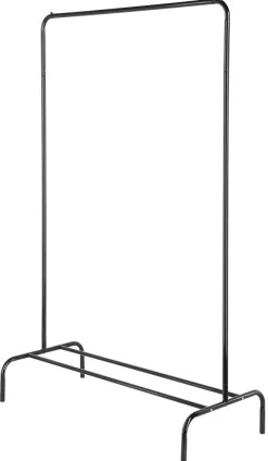 Klädställning med skohylla, 99 x 44 x 154 cm
