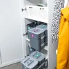 Källsortering utdragbar Nordiska Plast, 2 delar