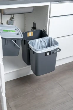 Källsortering utdragbar Nordiska Plast, 2 delar